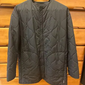 트래디셔널 웨더웨어 블랙 퀼팅 자켓