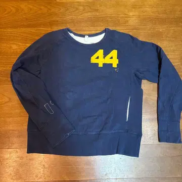 ROGAN 네이비 USA제 빈티지 가공 맨투맨 트레이닝복