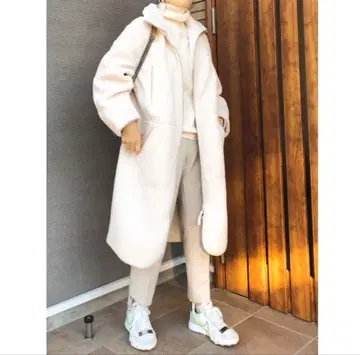 H&M 보아 코트 XXS