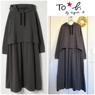 To b. by agnes b. 후디 원피스 정가 2만 엔