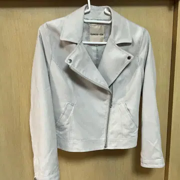 고품질 Apuweiser-riche 라이더 자켓 그레이 계열