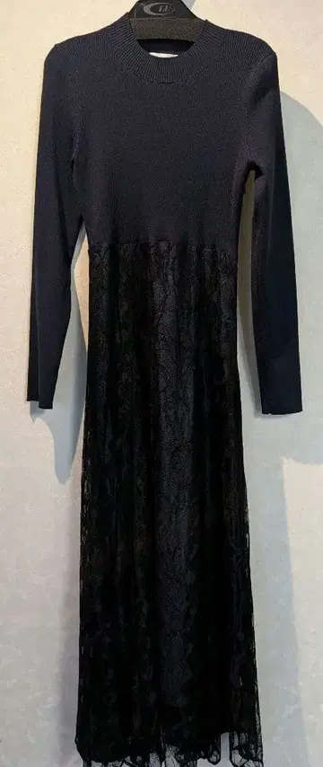 Vin 네이비 롱 드레스