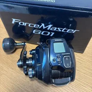 SHIMANO ForceMaster 601 낚시릴 미사용 라인 2개 포함