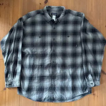 patagonia 오가닉 코튼 체크 셔츠 L