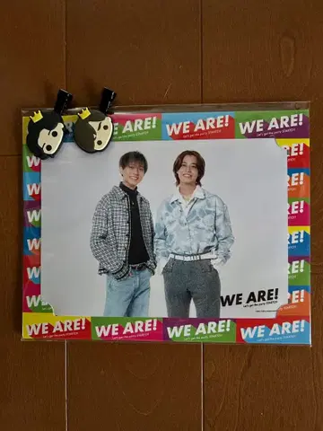 킹프리 WE ARE 사진 & 킹프리 불꽃놀이 헤어 클립 세트