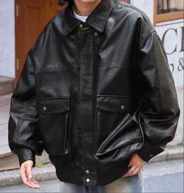 [ MONOMART ] 오버사이즈 빈티지 라이크 블루종