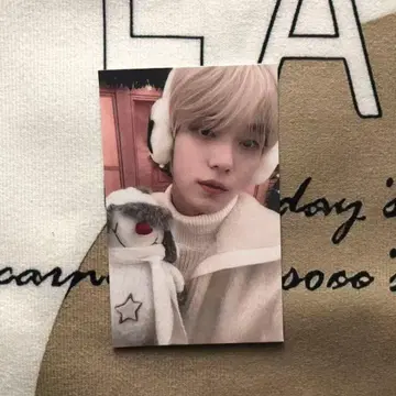 TXT SBS 가요대전 한정판 SOOBIN 수빈 사전녹화 트레이딩 카드