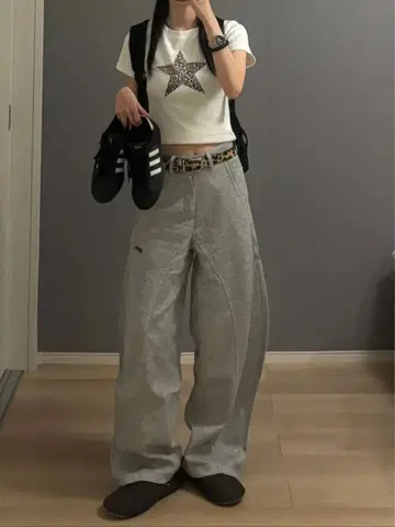 crammy 맨투맨 벌룬 팬츠