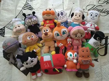 호빵맨 봉제 인형 15개 + 덤 세트