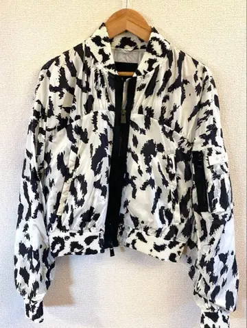 TATRAS 레오파드 무늬 블루종 [ 새상품급 ] S size