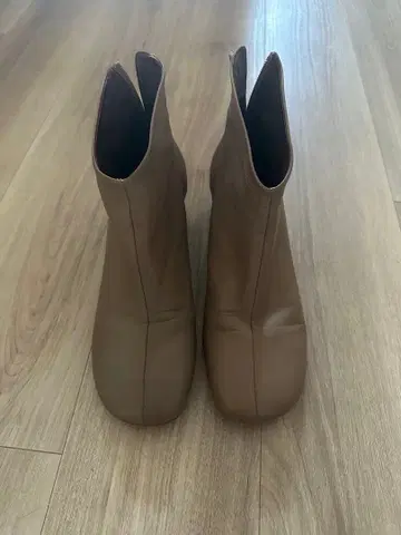 MOHI 모히 스퀘어 부츠 소가죽 사이즈 23.5