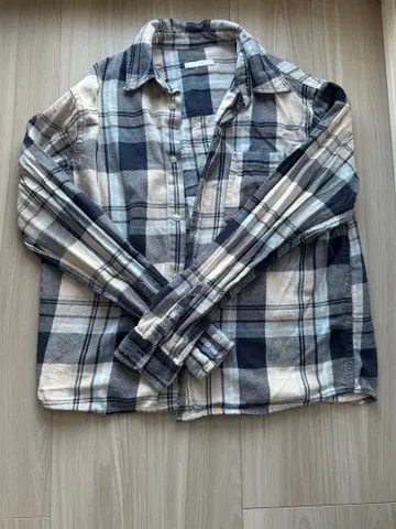 ZARA 체크 셔츠