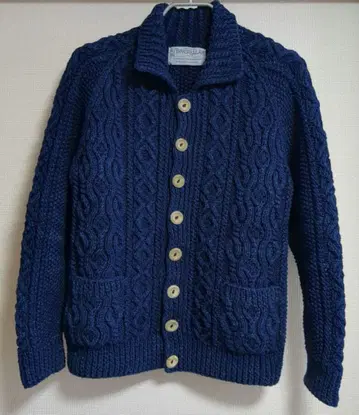 [ INVERALLAN ] 3A Lumber Cardigan 인디고