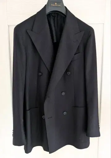 TAGLIATORE 네이비 더블 자켓 48 L 이탈리아제 새상품급