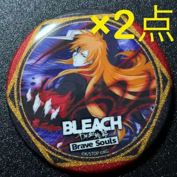 BLEACH 블리치 브레솔 캔뱃지 레어 쿠로사키 이치고 3 2점