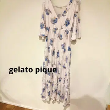 [ gelato pique ] 플라워 프린트 맥시 드레스