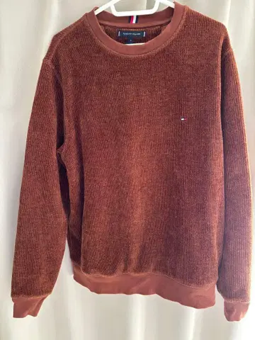 코듀로이 트레이닝복 TOMMY HILFIGER 브라운 M 사이즈