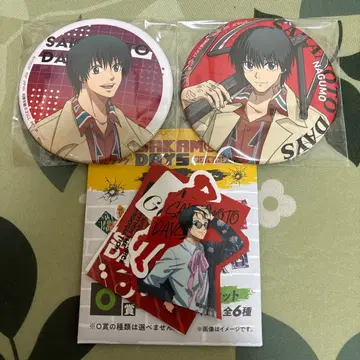 사카모토 데이즈 SAKAMOTO DAYS 캔뱃지 남코 나구모 요이치