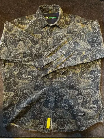 [ FAT ] 페이즐리 무늬 셔츠