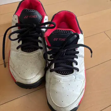 YONEX 테니스화 화이트/레드