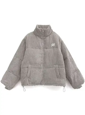 GRL 그레일 코듀로이 다운 자켓