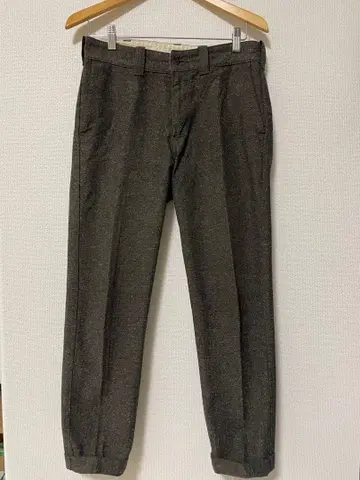 리 다크 그레이 슬랙스 팬츠