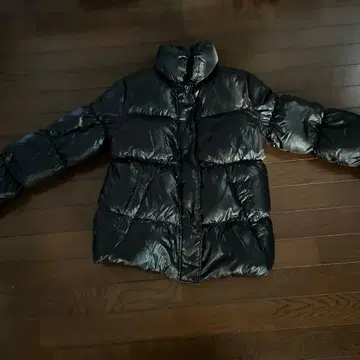 블랙 다운 자켓