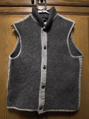 ts(s) 울 베스트 사이즈 1 그레이 khaki 가고시마