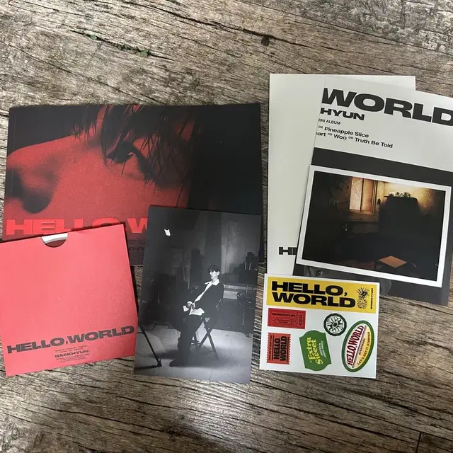 백현 Hello, World 앨범