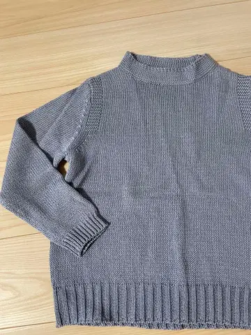 HUMAN WOMAN 블루 니트 스웨터 M