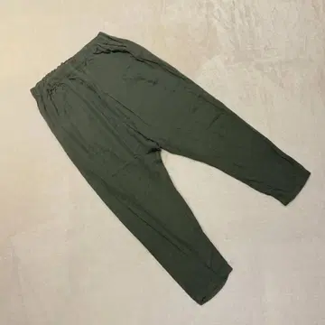 OA2916 [주카] 사루엘 팬츠 [M] 허리밴딩 카키 캐주얼 인기