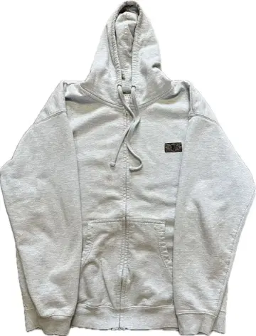 QUIET LIFE 그레이 풀 지퍼 후디 XL