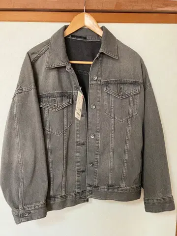 새상품/UNIQLO 데님 오버 사이즈 자켓