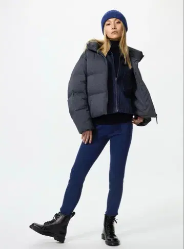 새상품 택 포함 유니클로 히트텍 울트라 스트레치 레깅스 팬츠