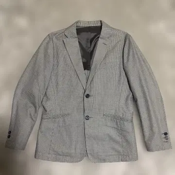 테일러드 자켓 TAKEO KIKUCHI 그레이 체크 무늬