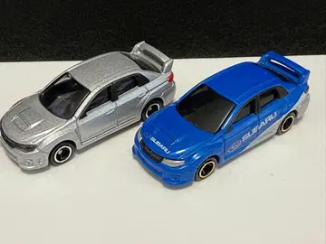 토미카 스바루 임프레자 WRX STI 2대 세트 2010