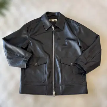 SPICK & SPAN LOT No. 블랙 가죽 자켓 새상품급!