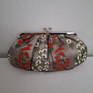 [ l'atelier du savon ] 자수 가마구치 백