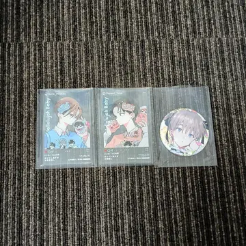 하레루야 베이비 가라오케의 철인 콜라보 캔뱃지 아크릴 카드 2점