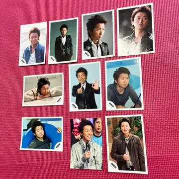 오노 사토시 공식 사진 브로마이드 아라시 ARASHI 쟈니즈샵 세트