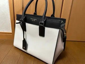 케이트 스페이드 캐머런 2way 사첼백 바이컬러 화이트