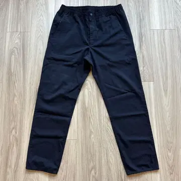 Goldwin 네이비 슬랙스 스트레이트 팬츠 정가 24200엔
