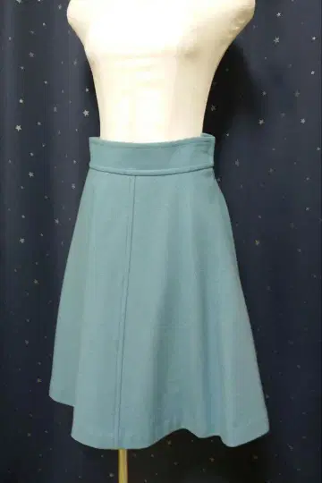 anatelier 스카이블루 플레어 스커트 34