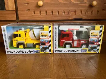 사운드 프릭션 자동차 세트 ( 소방차 믹서기 자동차 )
