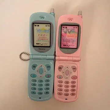 정말 녹음 재생! 그리운 옛날 휴대폰 마스코트 2세트