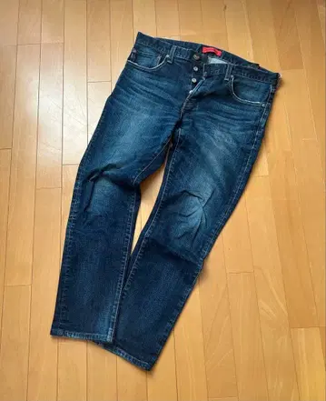 EDIFICE 별주 RED CARD 데님 W32 새상품급