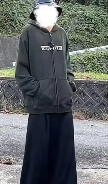 passport 지퍼 후디