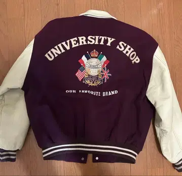 UNIVERSITY SHOP 바시티 자켓 M 사이즈