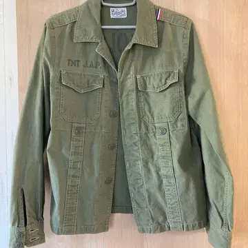 TMT 유즈드 가공 프렌치 워크 자켓 S 밀리터리