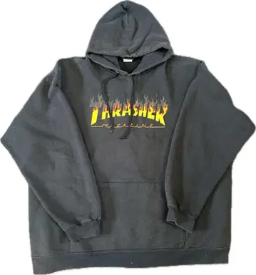 THRASHER 블랙 후디